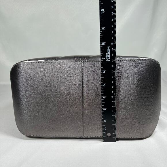 Henri Bendel Silver Luxury Sparkle/Glitter Designer Tote Bag Rare - Picture 13 of 13